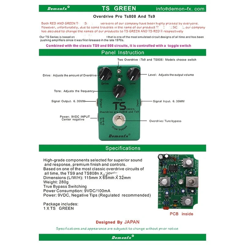 Demonfx TS GREEN