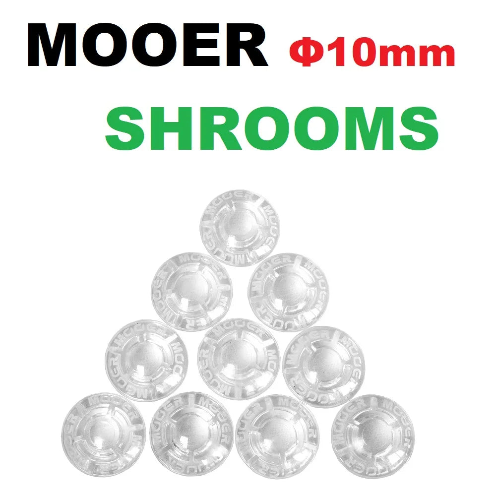 Mooer SHROOMS Toppers Candy Plastic Bumpers - StompBox Store 