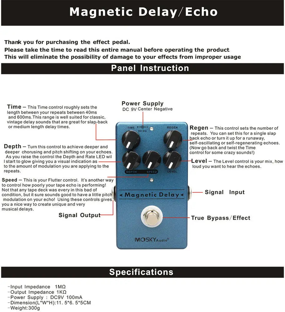 Mosky Magnetic Delay