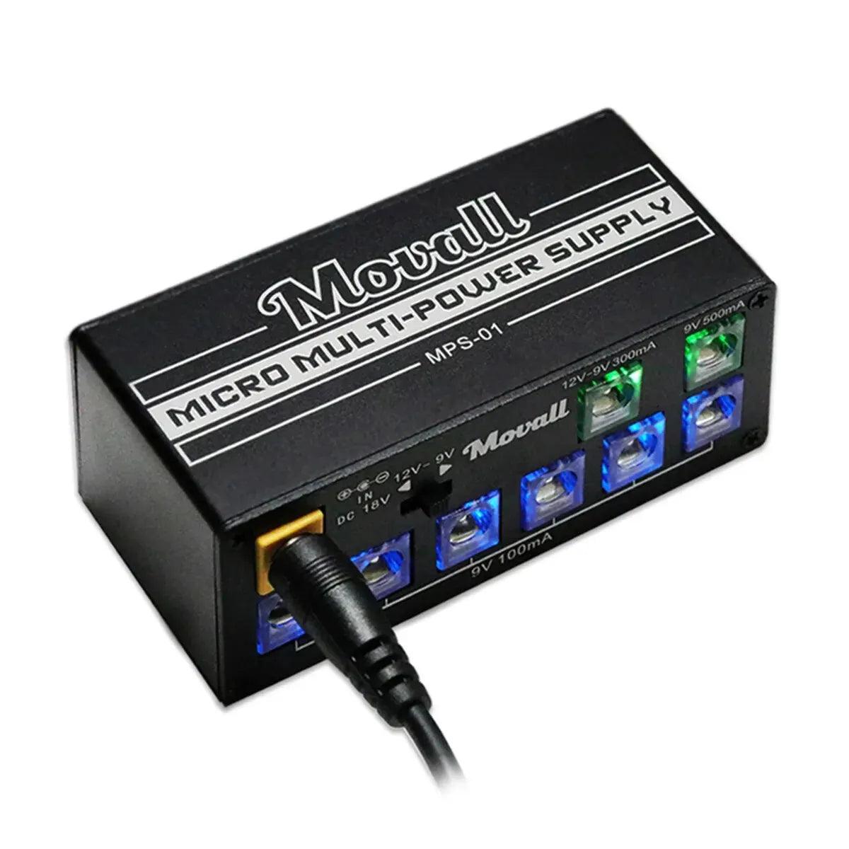 Movall MPS-01 - Pedal Power Supply 8 Isolated Output.