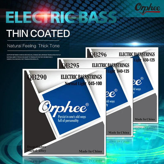 Orphee - QB295 - Electric Bass Strings 5 strings - .040, .060, .080, .100, .125.