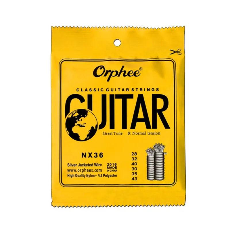 Orphee NX36 028-043 Nylon Classical Guitar Strings - Normal Tension.