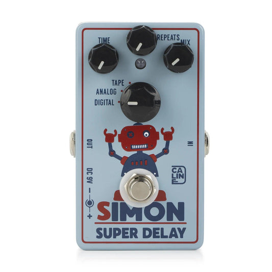 Caline CP-513 - Simon Super Delay - Digital /Analog and Tape options.