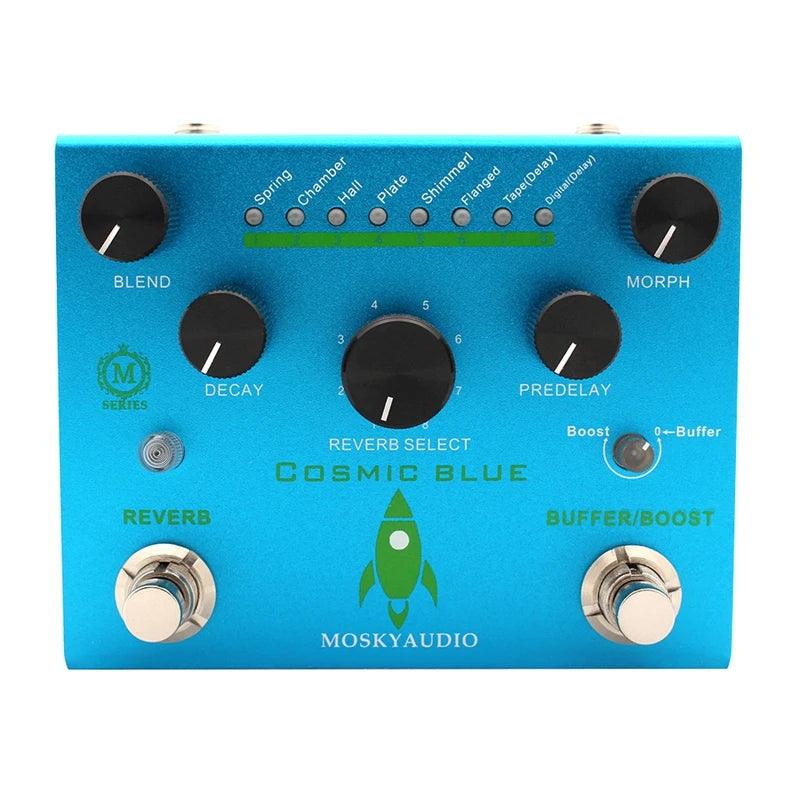 MOSKY COSMIC BLUE  - 8 Reverb Modes.