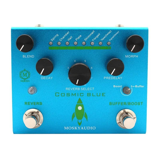 MOSKY COSMIC BLUE  - 8 Reverb Modes.