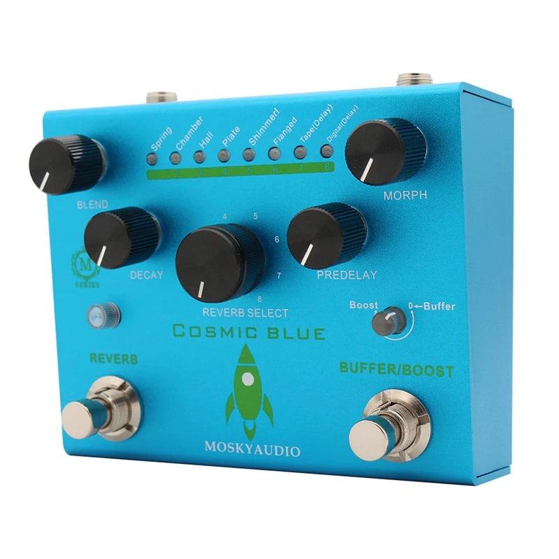 MOSKY COSMIC BLUE  - 8 Reverb Modes.