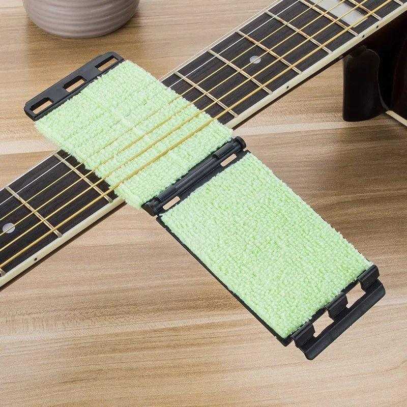 Acoustic / Electric Guitar / Bass - Strings Cleaner Brush Board Strings Cleaner StompBoxStore